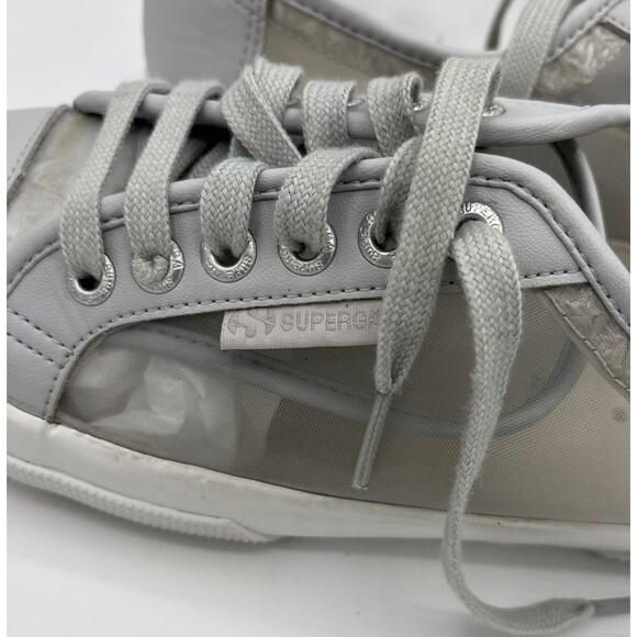 Superga Womens 2750 Mattnetw Sneaker Gray Size US 9 M EU40 - Picture 13 of 13